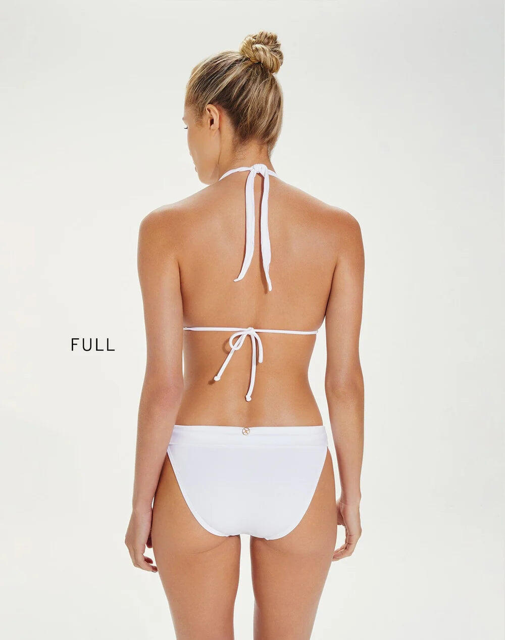 Solid Bia Tube Bikini Top White - Bikini Top