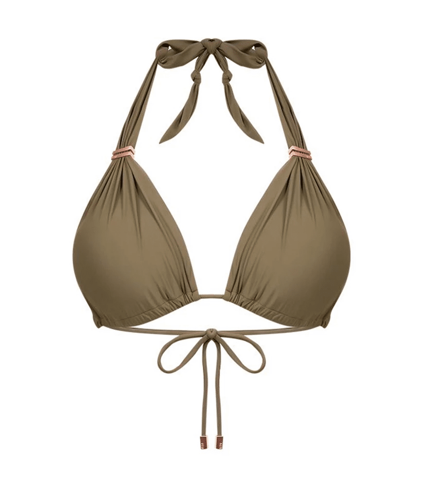 Solid Bia Tube Top Military - L - Bikini Top