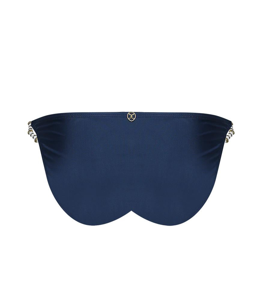 Solid Cleo Bikini Bottom Full Cut - XS - Bikini Bottom