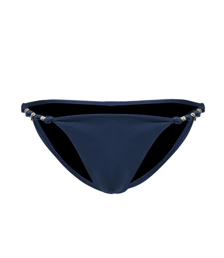 Solid Paula Bottom Full Cut - L - Bikini Bottom