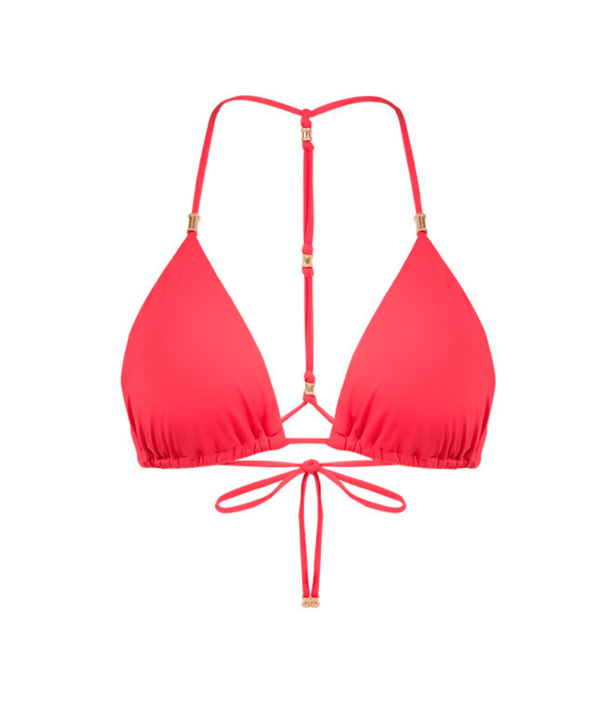 Watermelon Shaye Triangle Top - Bikini Top
