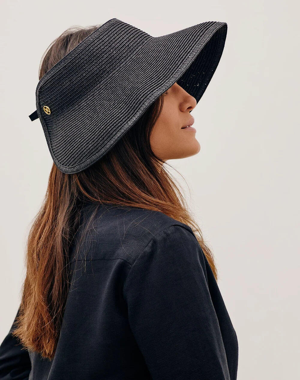 Vix Women Visor Black - Sunvisor