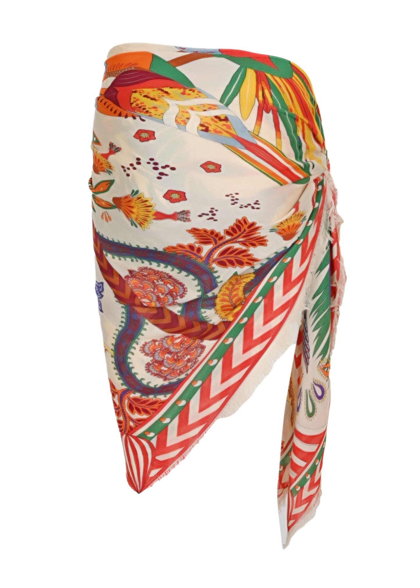 Magic India Scarf Beige - Scarf