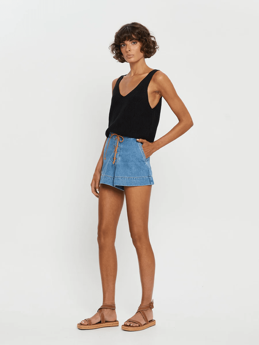 Willow Denim Short - Shorts