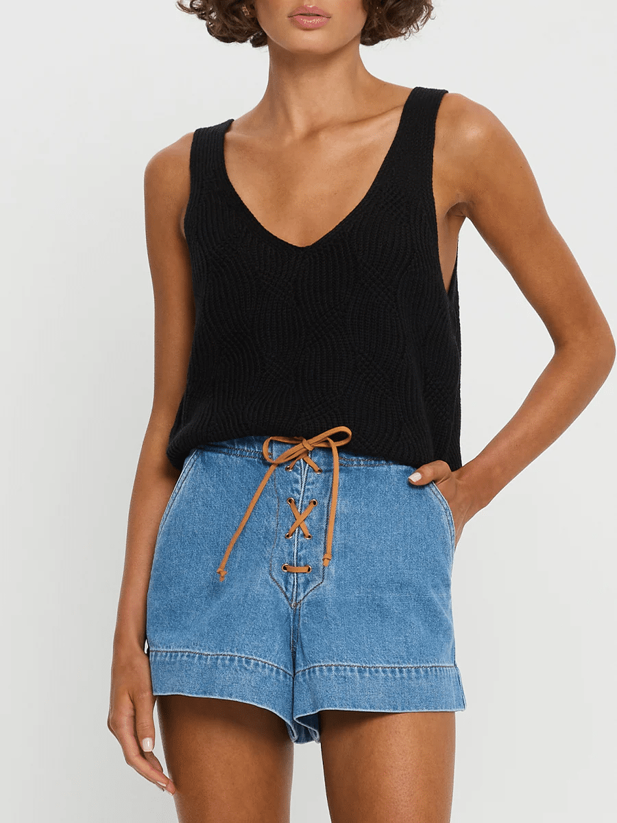 Willow Denim Short - Shorts