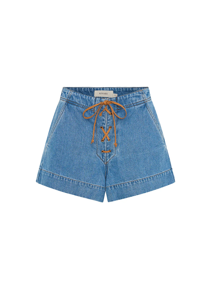 Willow Denim Short - Shorts
