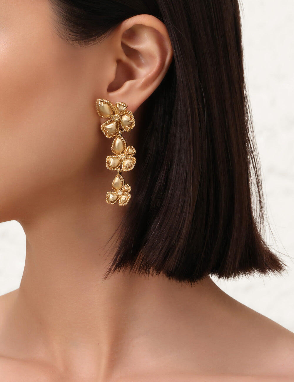 Bloom Large Dangles Earrings - Earrings