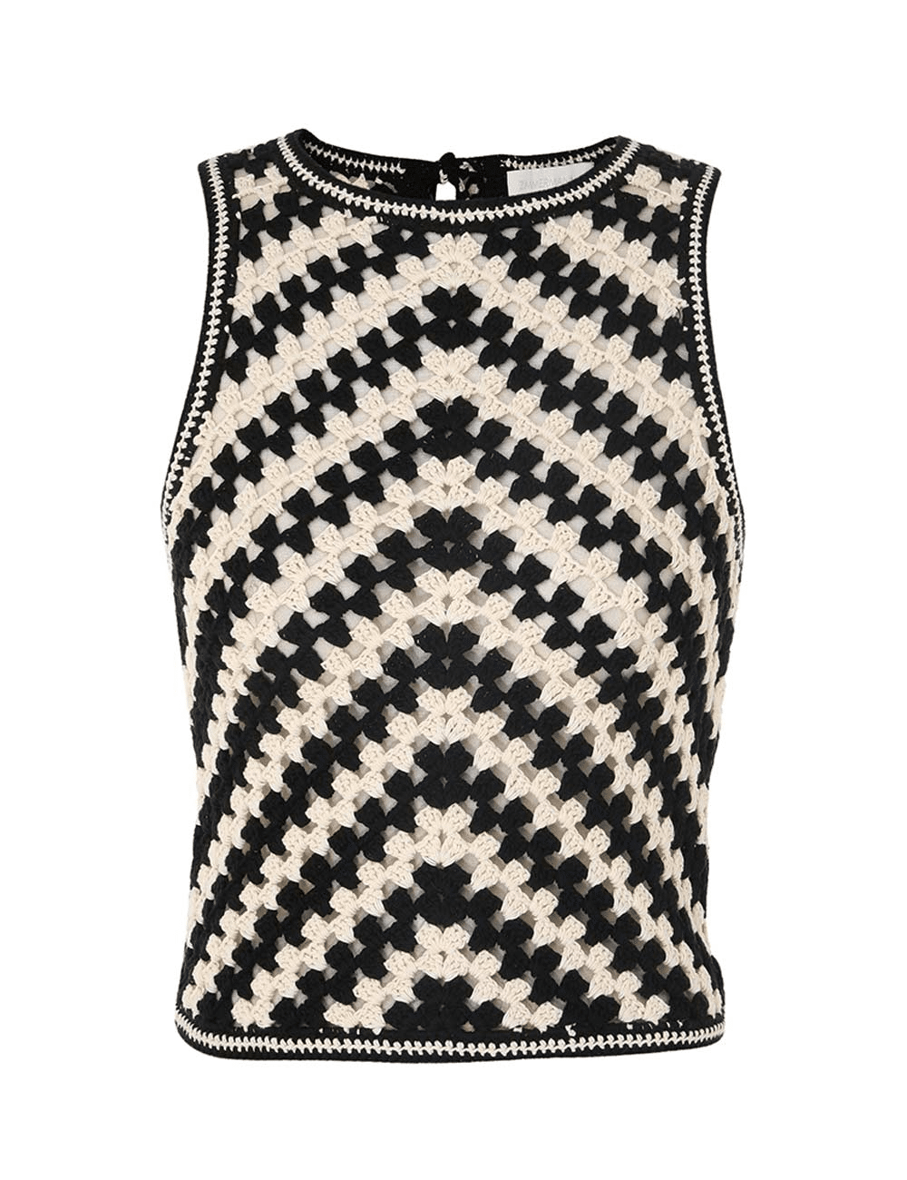 Halliday Hand Crochet Tank & Skirt Chevron