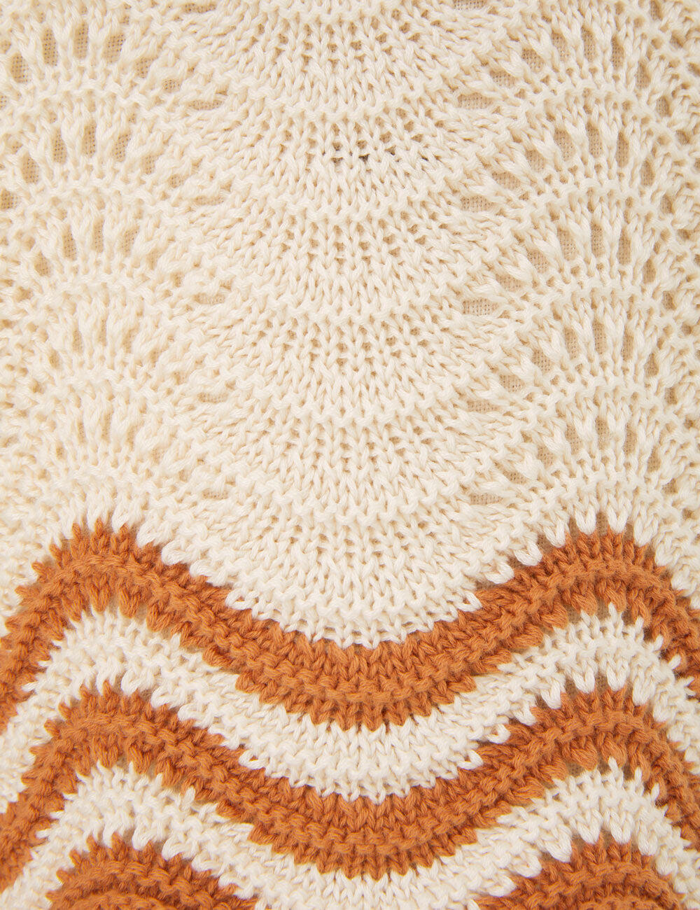 Junie Textured Knit Shorts Tan/Cream - Shorts