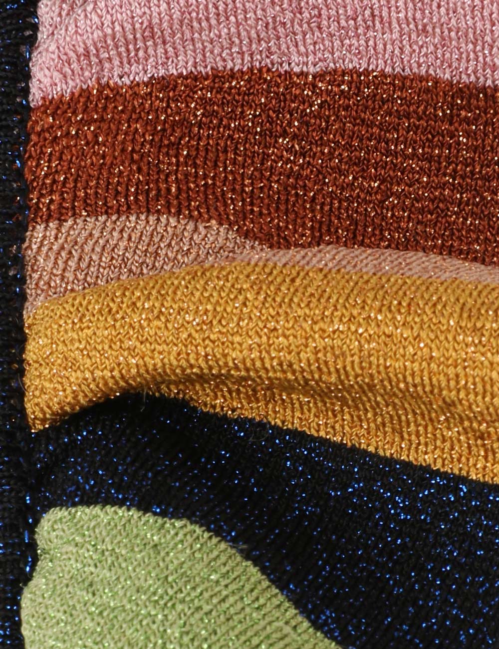 Alight Lurex Knit Wrap Bikini Lurex Multi Stripe - Bikini