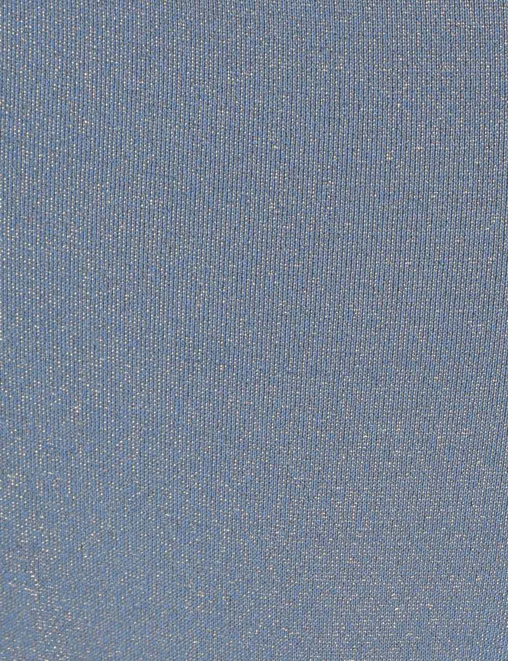 August Lurex Ring Tie Bikini Dusty Blue - Bikini