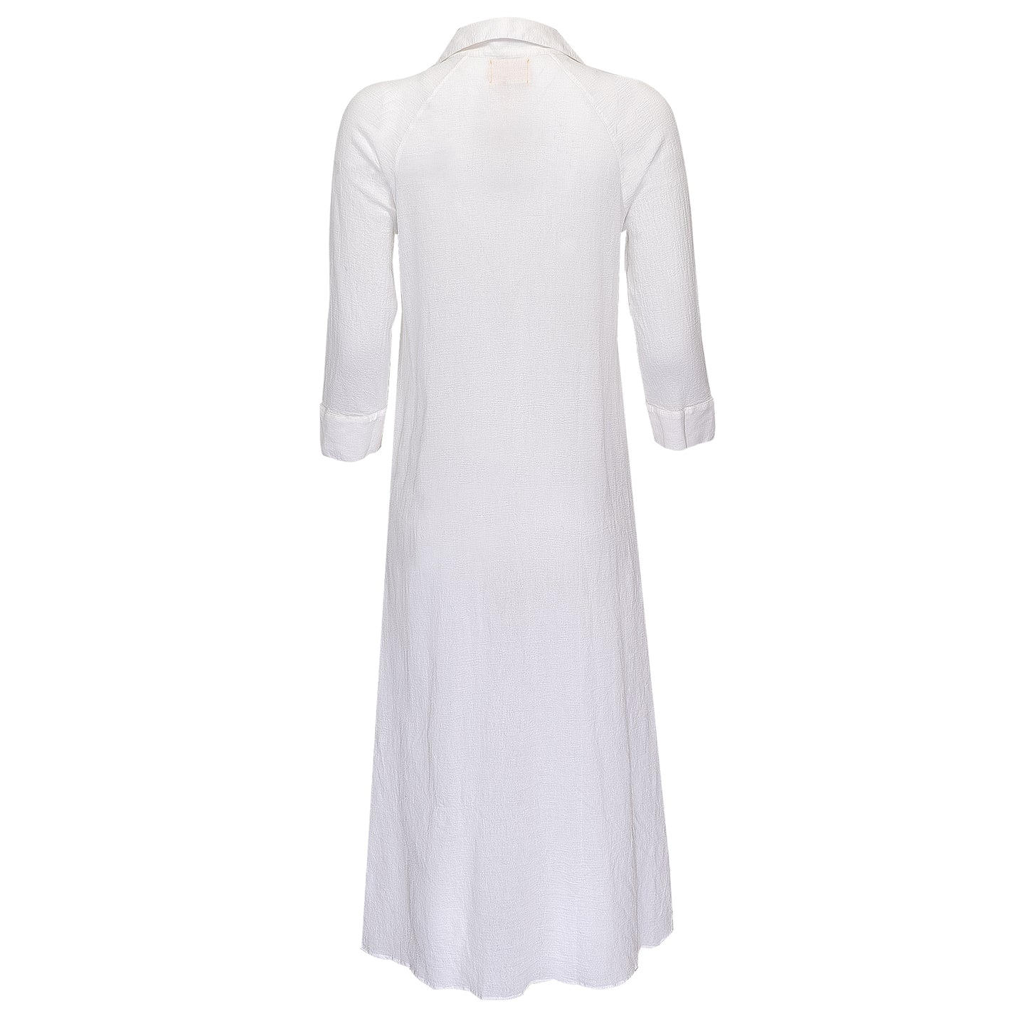 Vineyard Shirt Dress White
