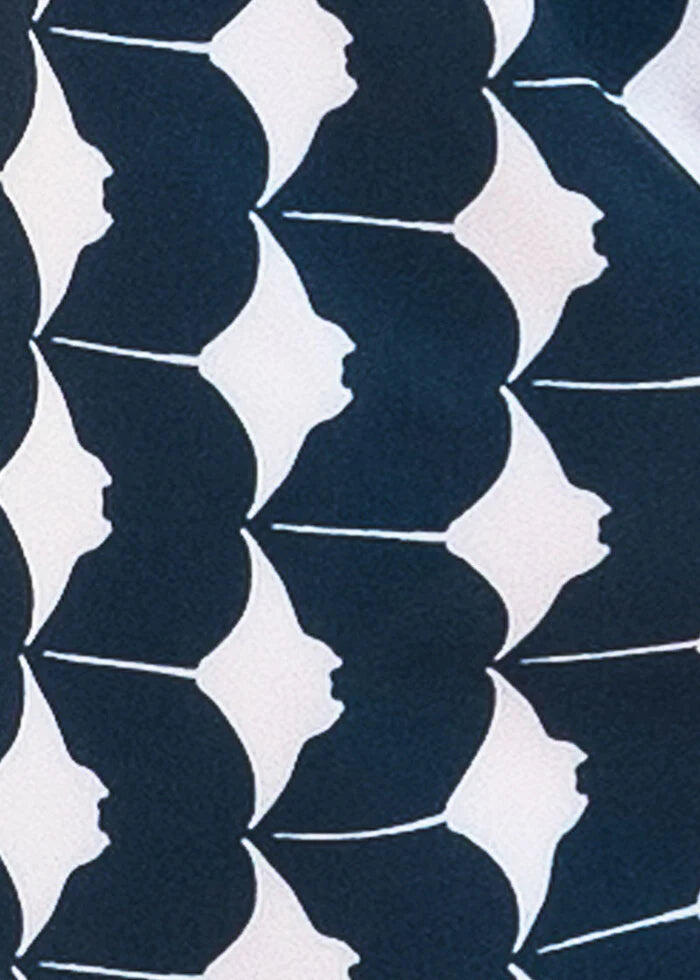 Swim Shorts with Rays Print