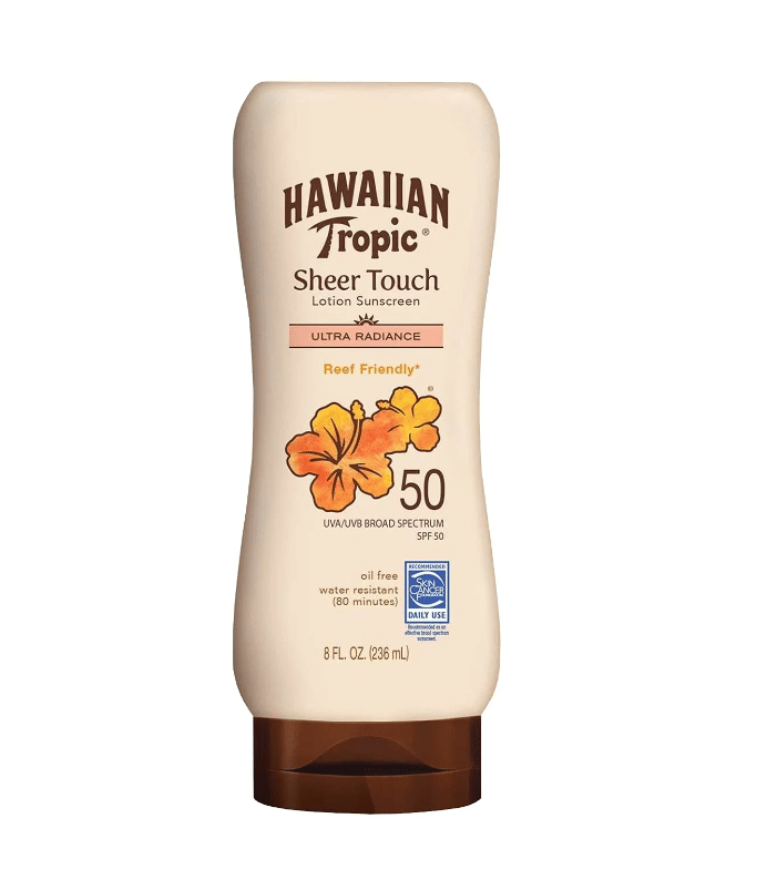 Hawaiian Tropic Sheer Touch Lotion SPF 50 Sunscreen