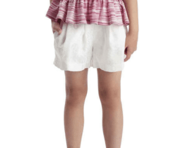 Girls Suit Shorts in White | Missoni Kids