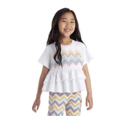 Load image into Gallery viewer, Girls T Shirt White/Multi
