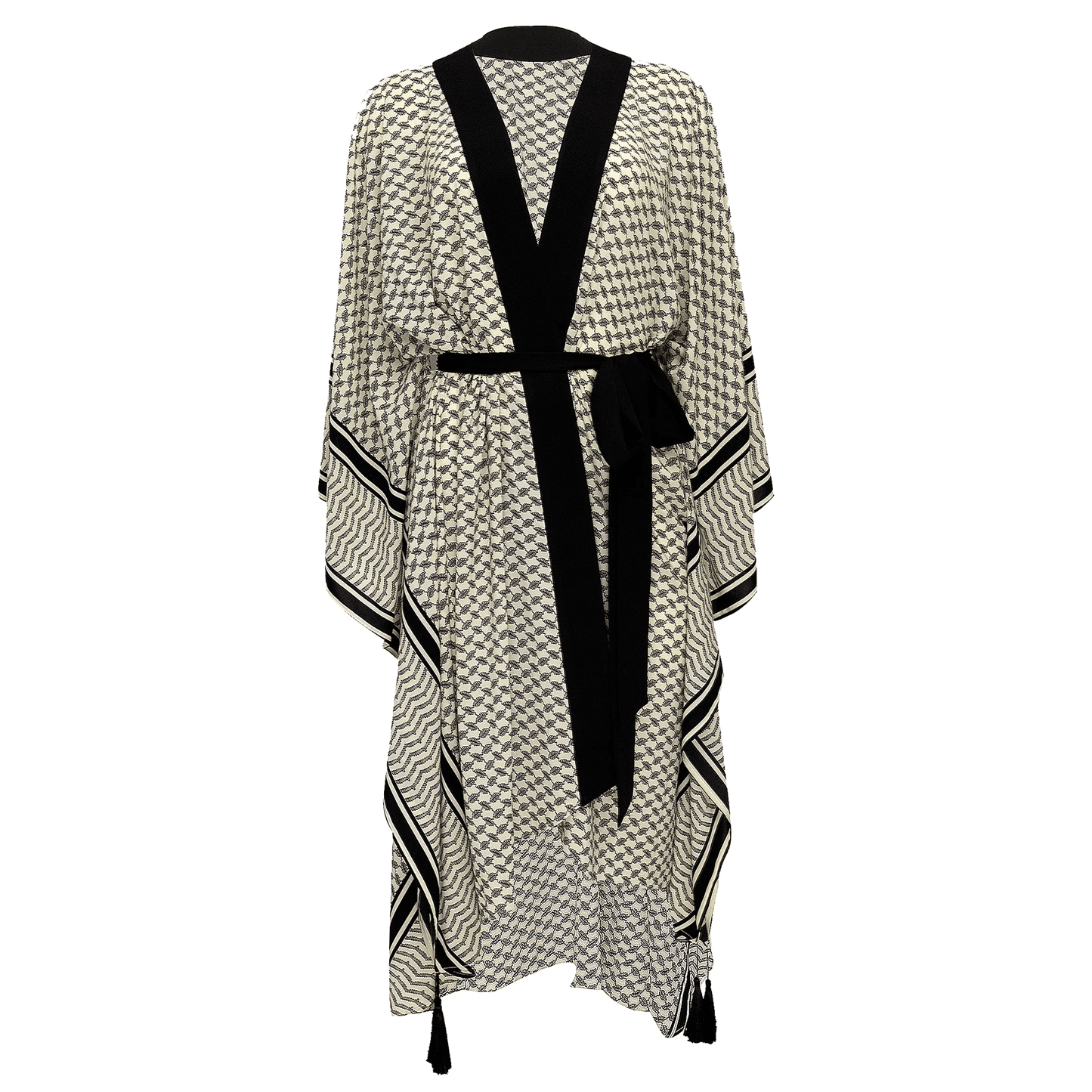 Love Desert Black Long - Kimono