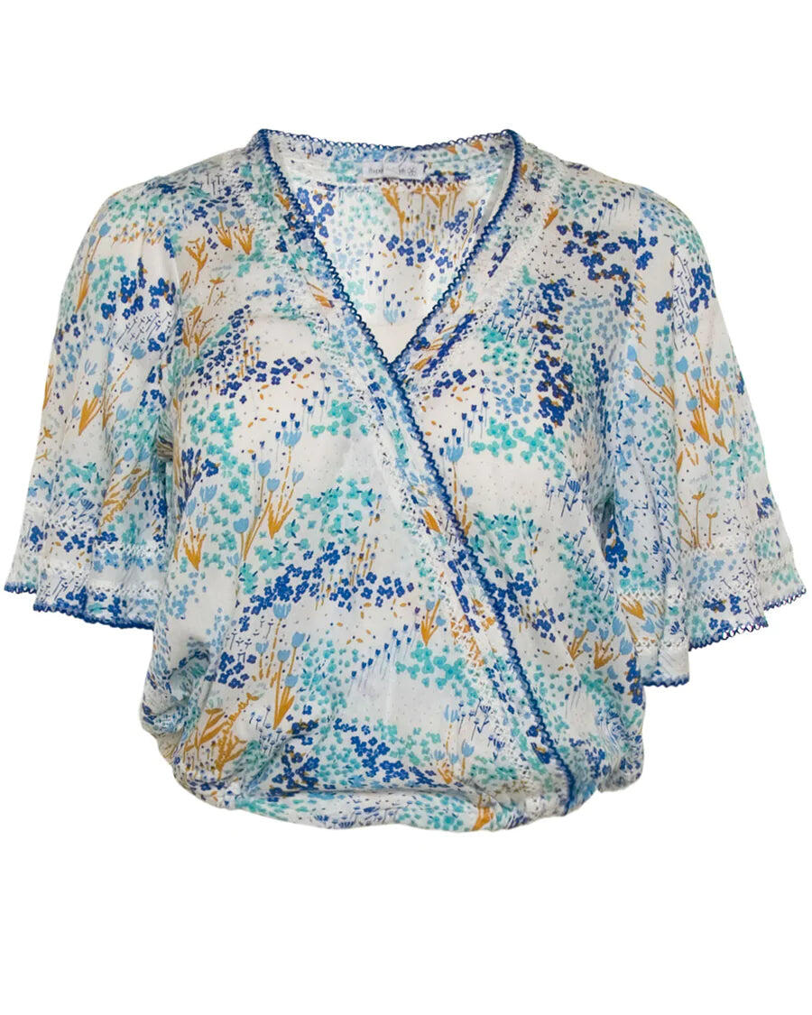 Womens Floral Blouse | Ladies 3/4 Sleeve Top