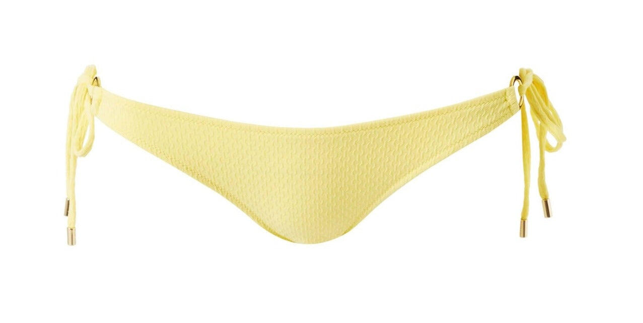 Designer Tie Side Bikini Bottoms in Yellow | Tie-Side Bikini Bottoms for Women
