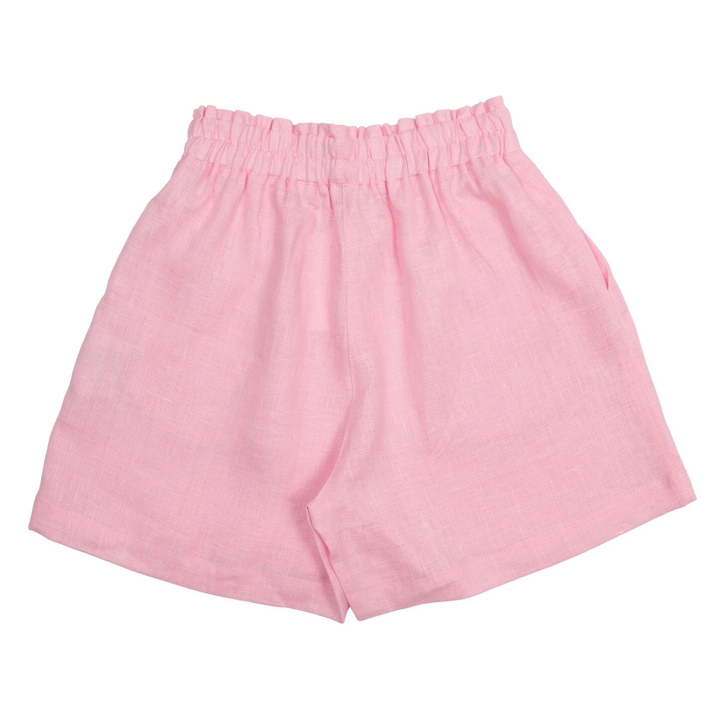 Pink High Waisted Shorts