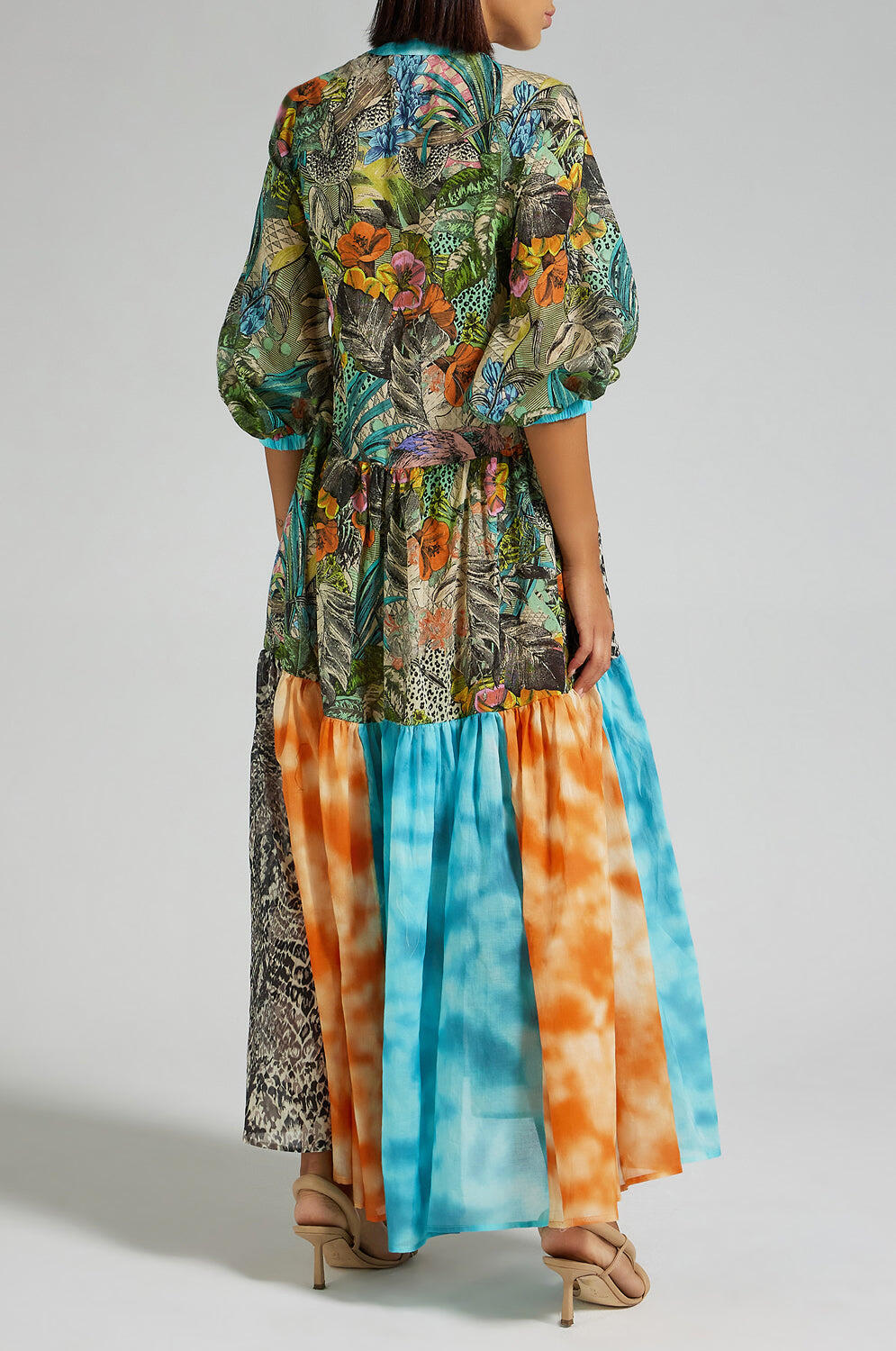 Luella Dress Mix Giungla - Kaftan