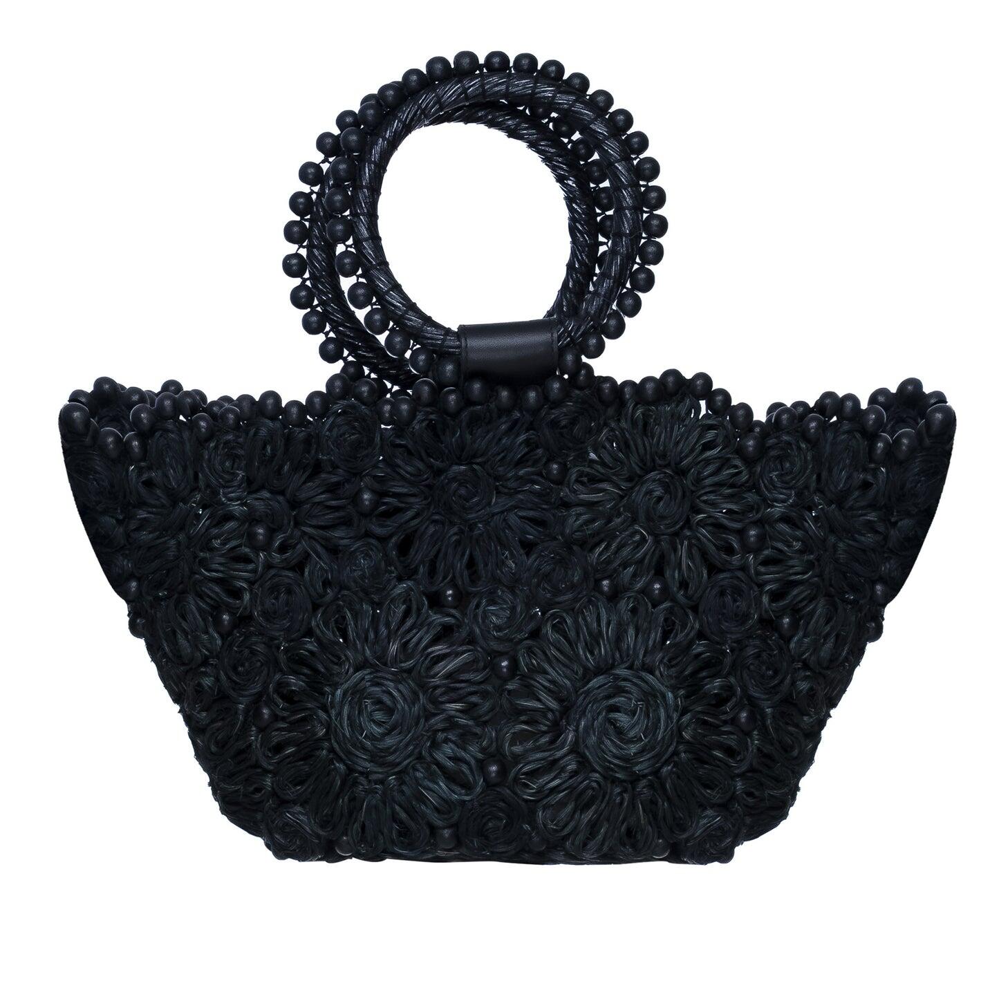 Seaflower Handbag Large Black