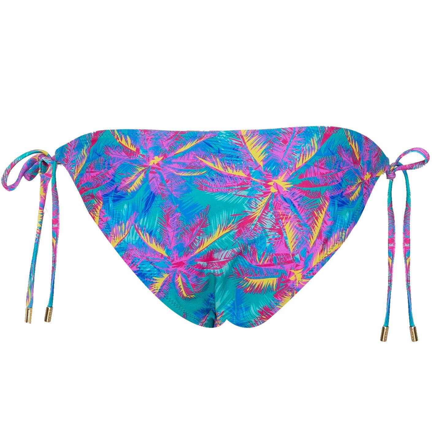 Cherie Tie Side Bottom Tropicana - Bikini Bottom