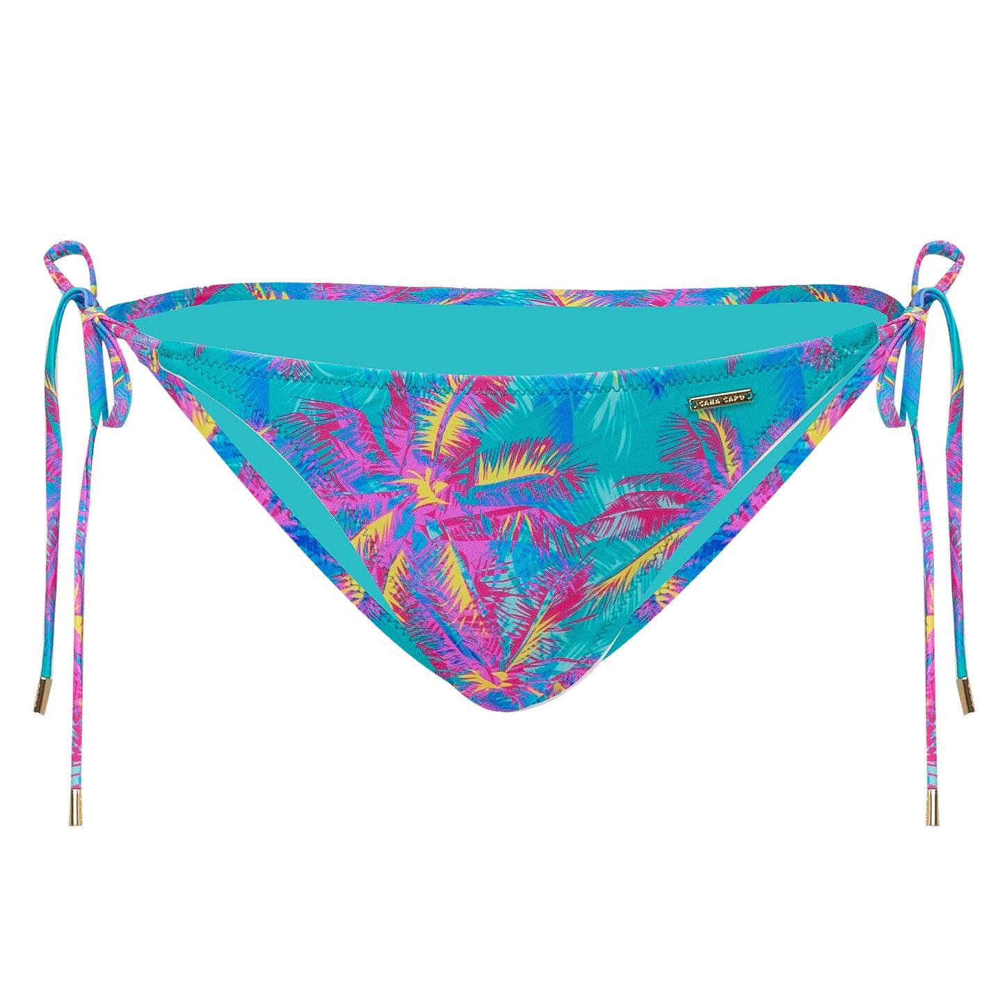Cherie Tie Side Bottom Tropicana - Bikini Bottom