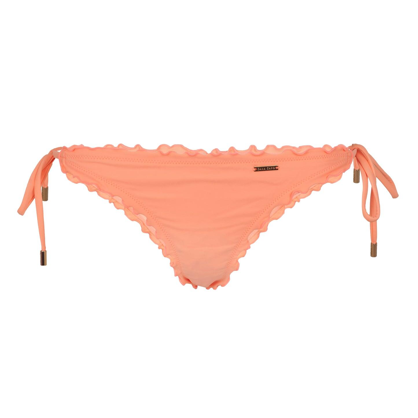 Louise Frill Tie Side Bottom Souffle - Bikini Bottom