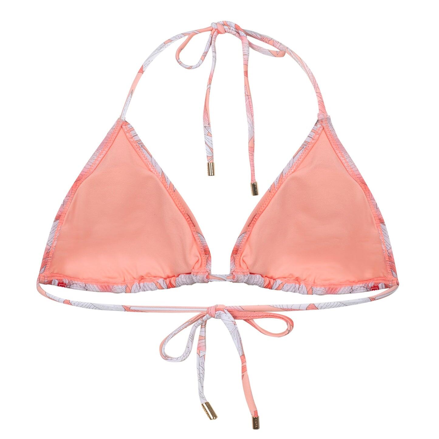 Ainsley Triangle Halter Top Bali - Bikini Top