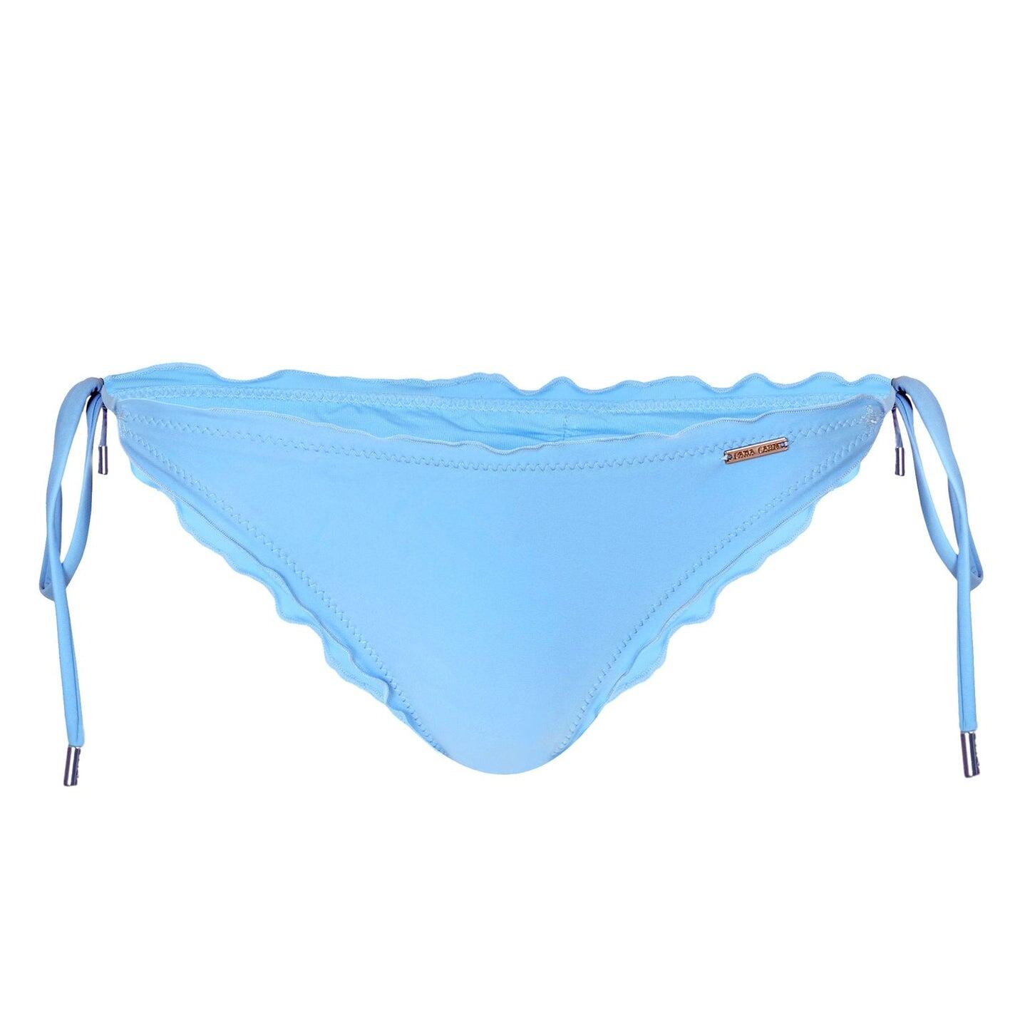 Louise Frill Tie Side Bottom Fresh Air Blue - Bikini Bottom