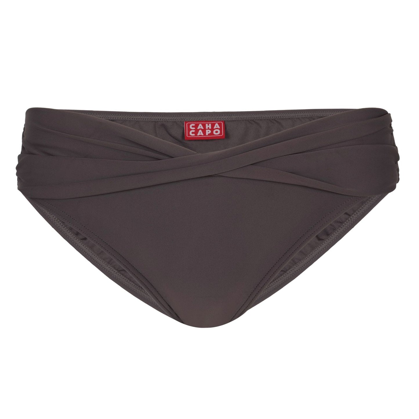 Maria Twist Front Bottom Chocolate - Bikini Bottom