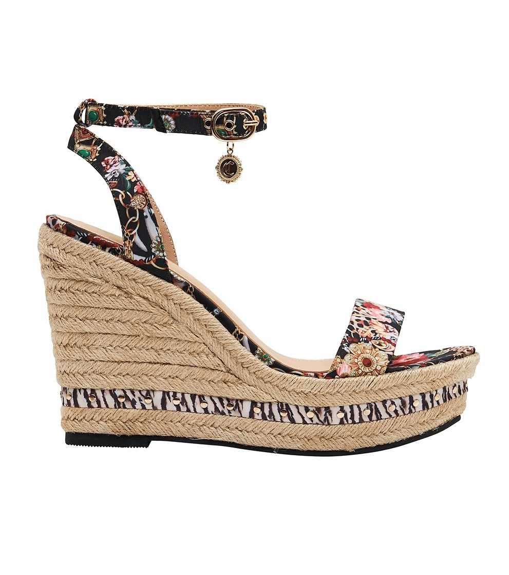Load image into Gallery viewer, Espadrille Wedge A Night In The 90S
