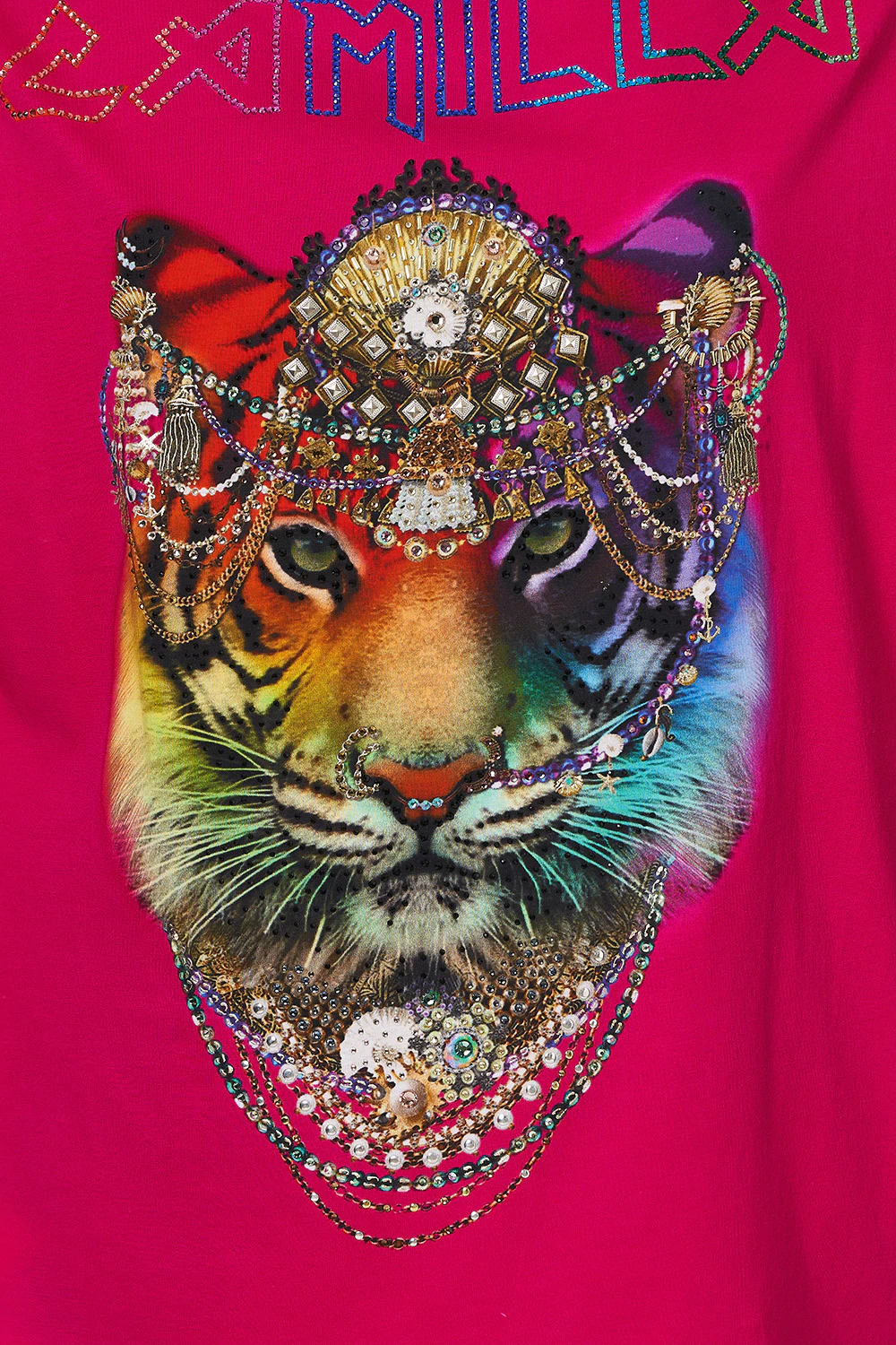 pink designer t shirt with round neck