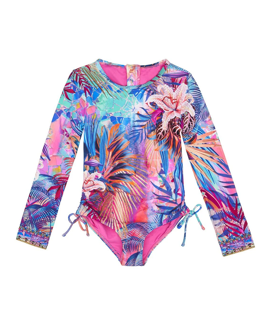 Camilla Kids Paddle Suit with Ruched Sides