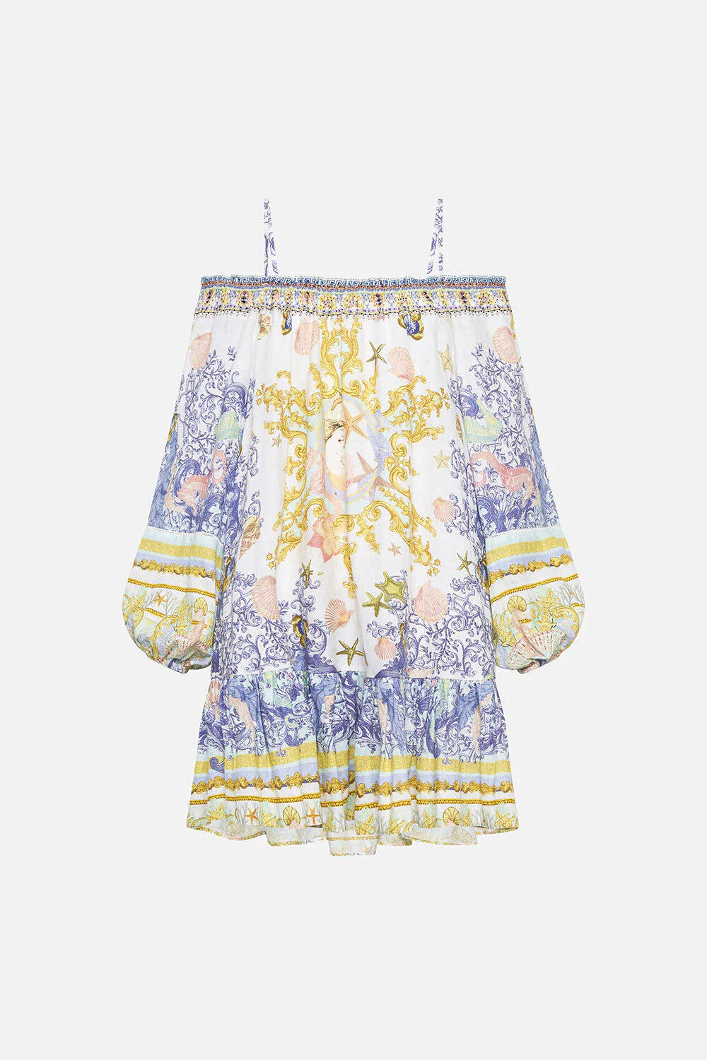 Luxury Linen Mini Dress | Camilla