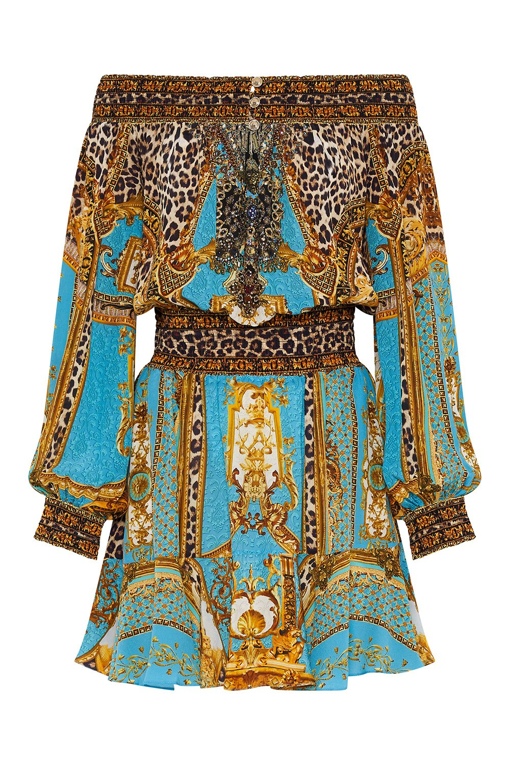 Classy Silk Dress Short | Camilla