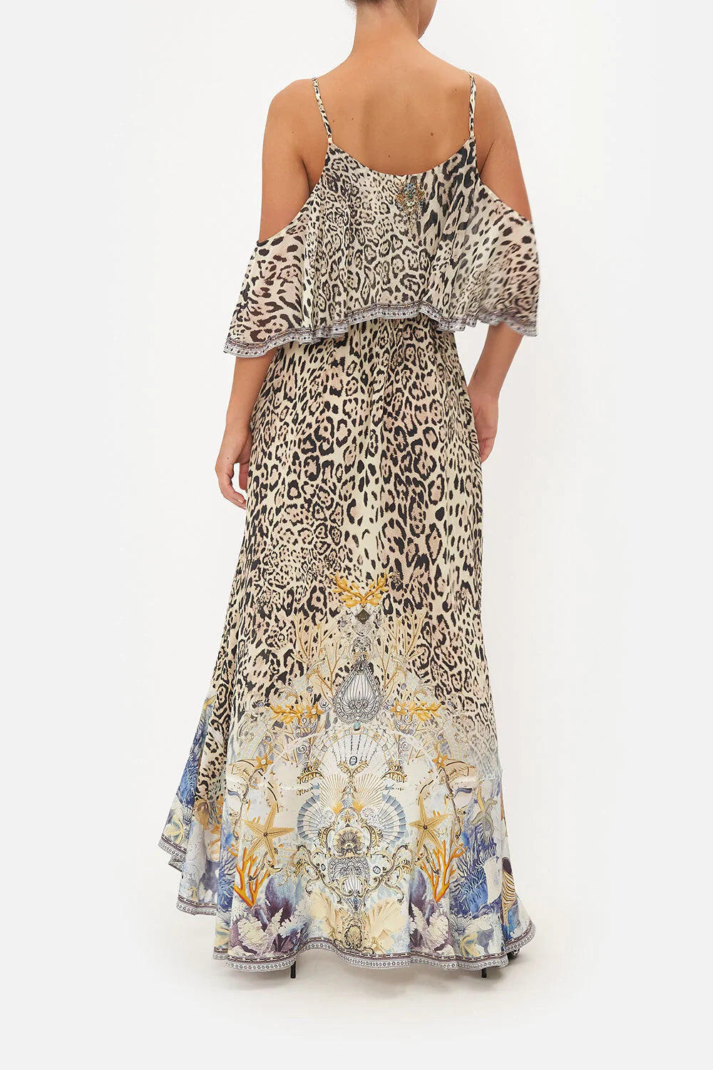Camilla Leopard Print Maxi Dress