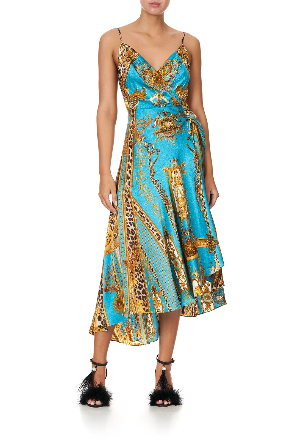 Sexy Summer Dress with Crystal Embellishment