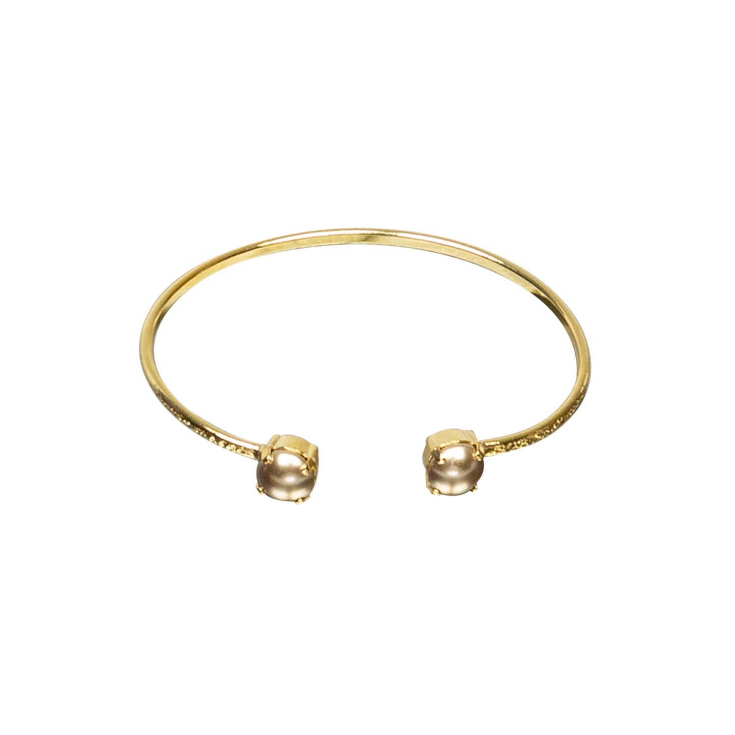 Load image into Gallery viewer, Classic Stud Bracelet Bronze Pearl
