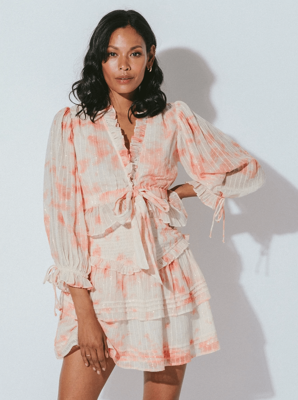 Amber Mini Skirt Cloud - Skirt