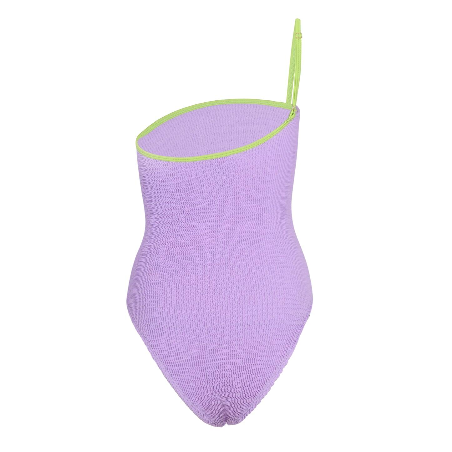 Bundeena Maillot Lilac/Chartreuse - ONE SIZE - One Piece
