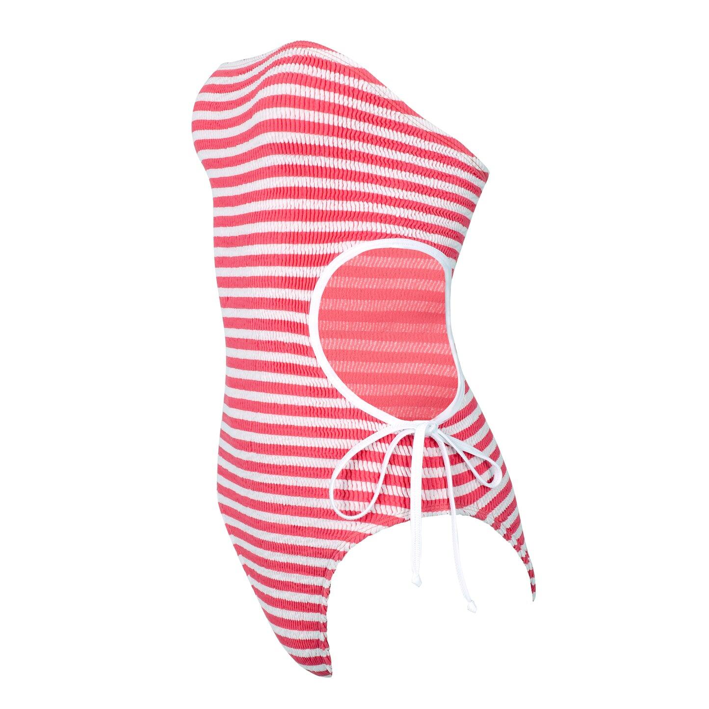 Sea Dream Maillot Coral Stripe - ONE SIZE - One Piece