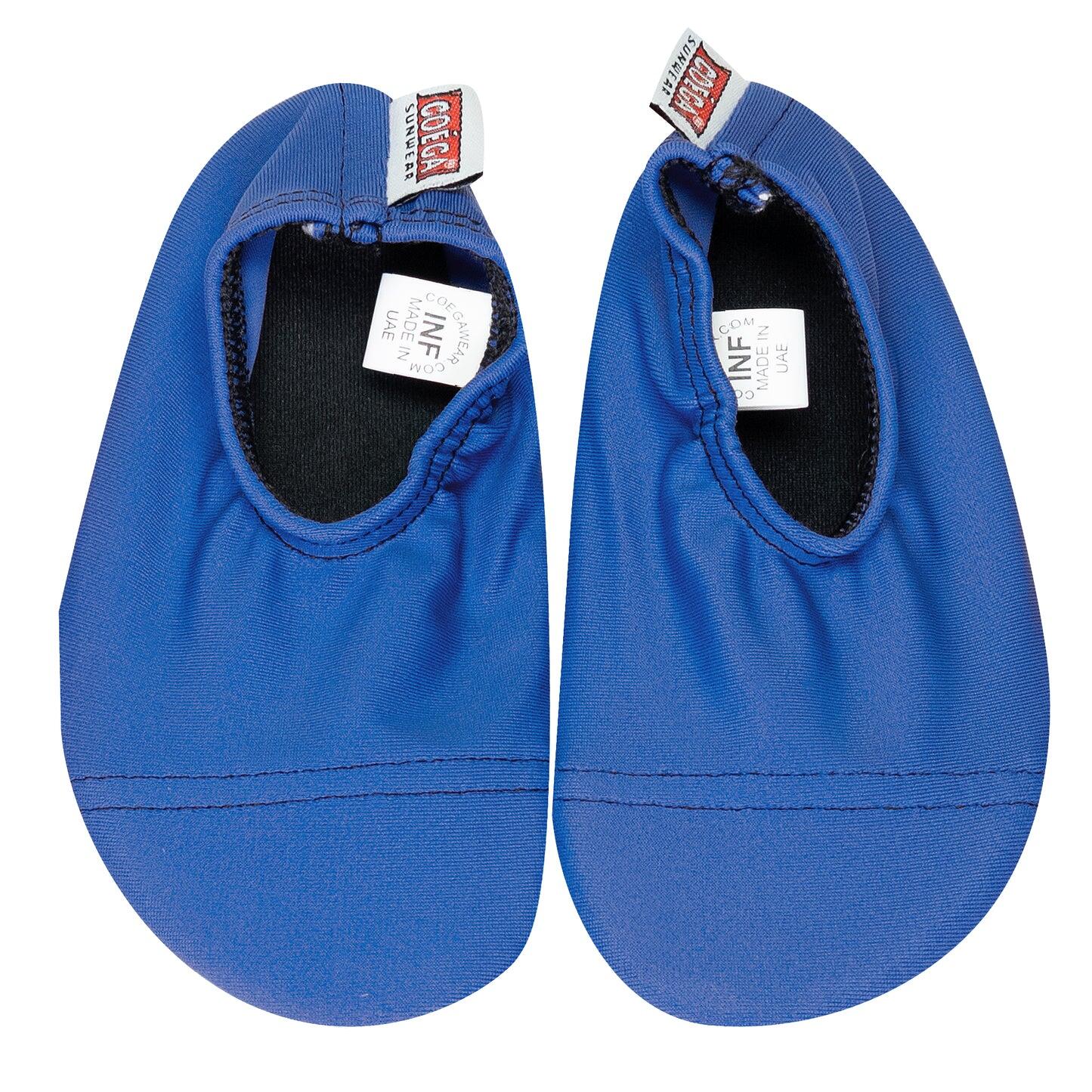 Load image into Gallery viewer, Coega Solid Deep Blue Sea Pool and Beach Shoes
