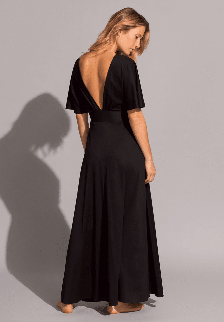 Aurore Maxi Dress Noir