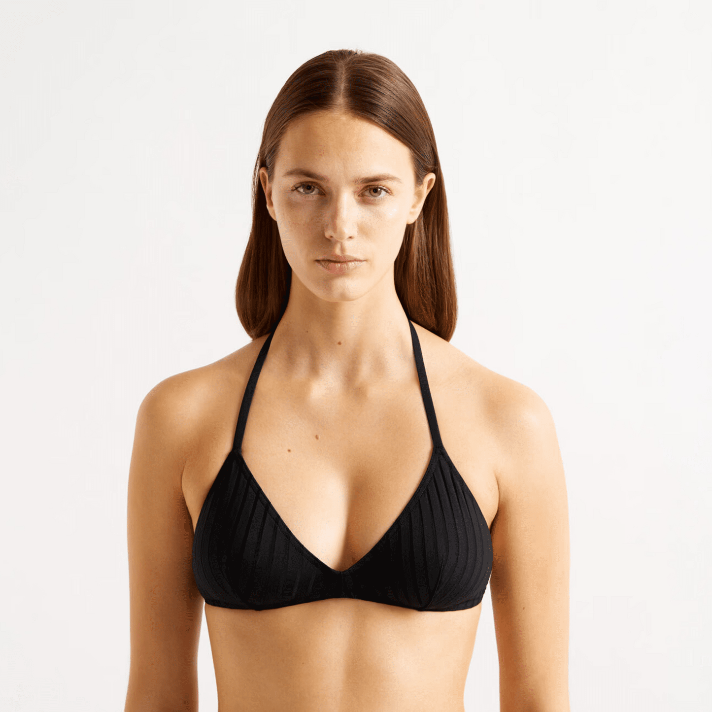 Curacao Petit Triangle Bikini Top Noir - Bikini Top