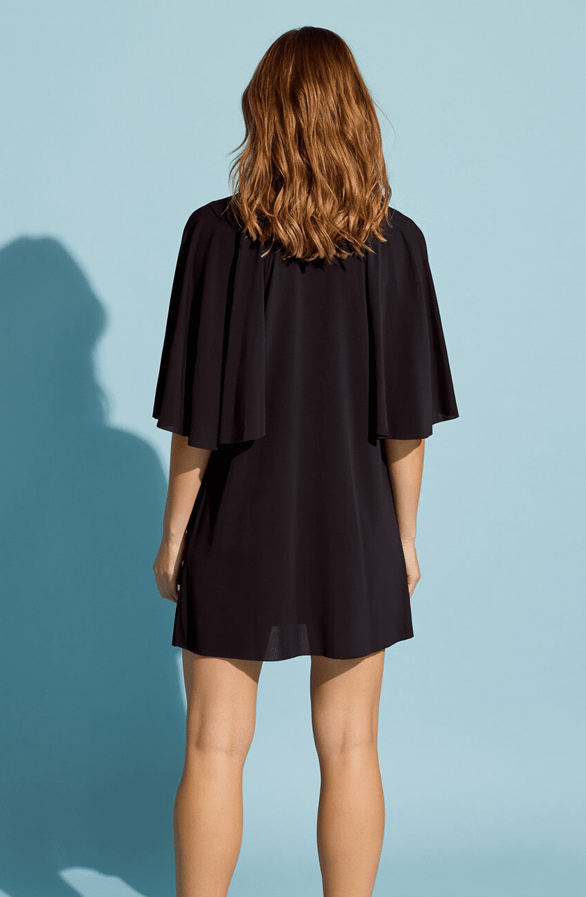 Load image into Gallery viewer, Round Neck Dress in Black
