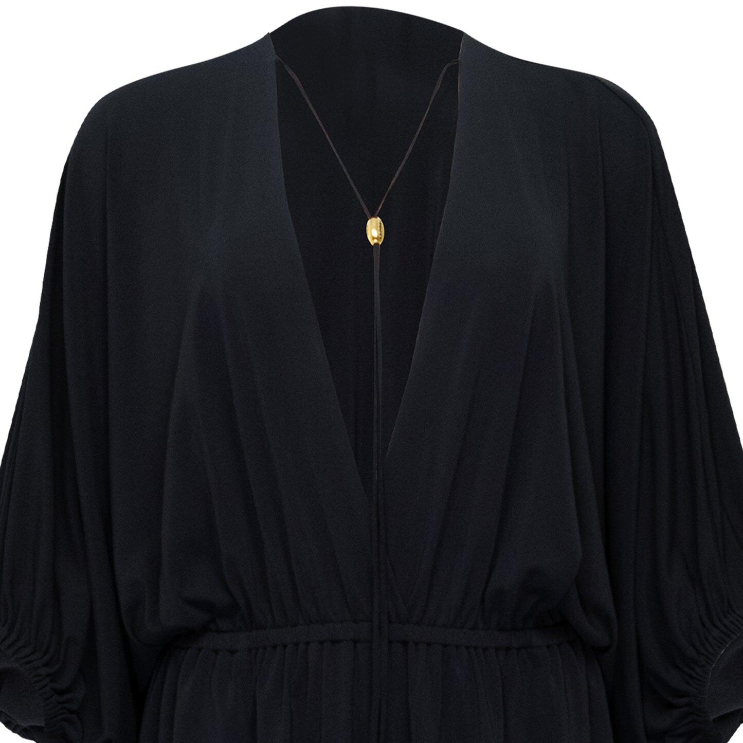 Designer Playsuit in Black - Playsuit