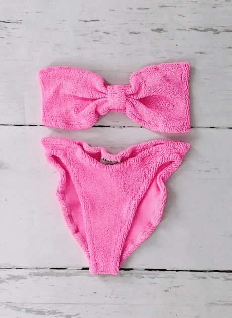 Jean Bikini Bubblegum Pink
