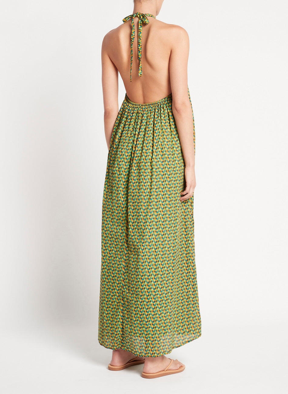 Printed Maxi Dress